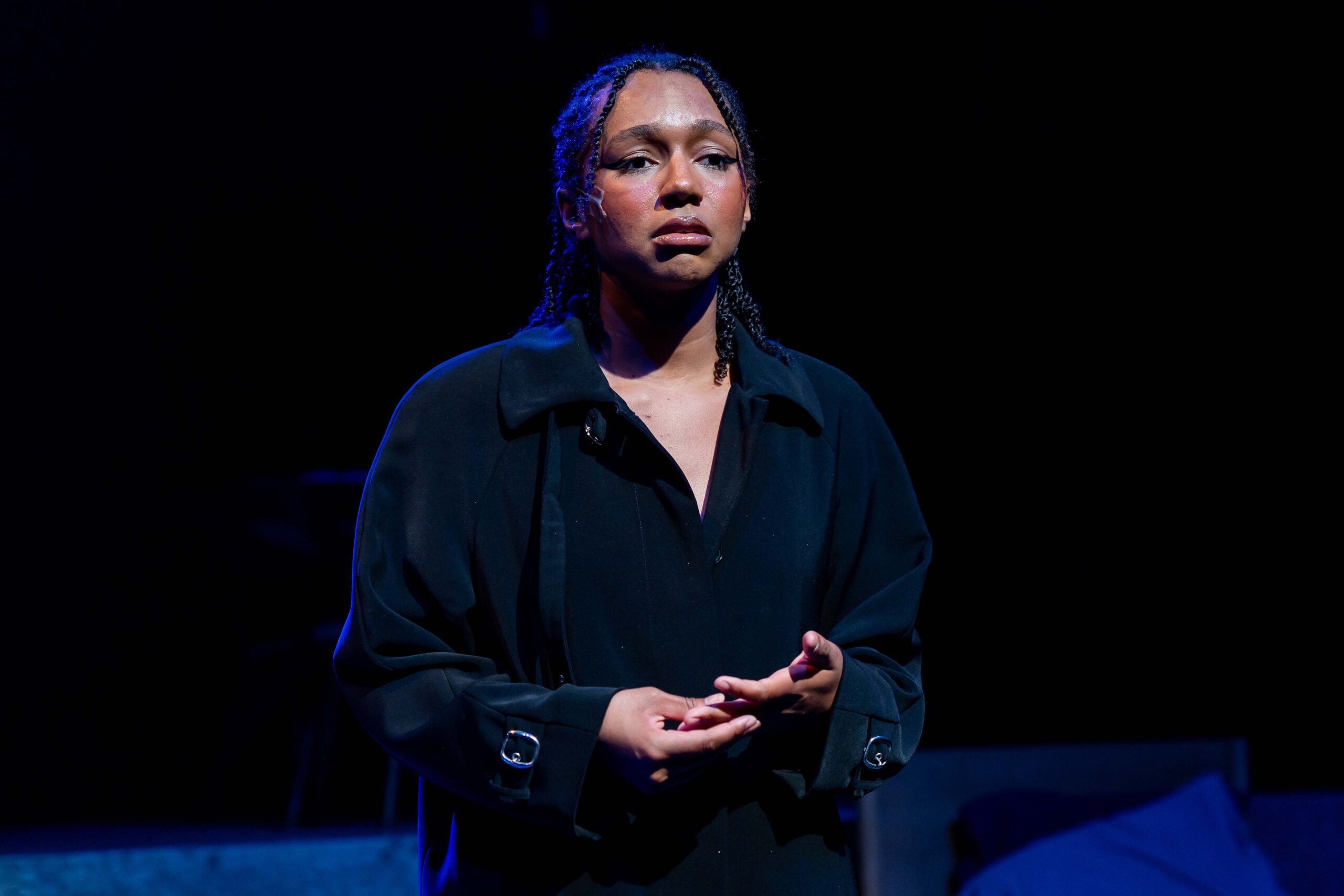 Cortlandt Barrett in Central Square Theater and Front Porch Arts Collective's production of "next to normal". Photo: Maggie Hall.